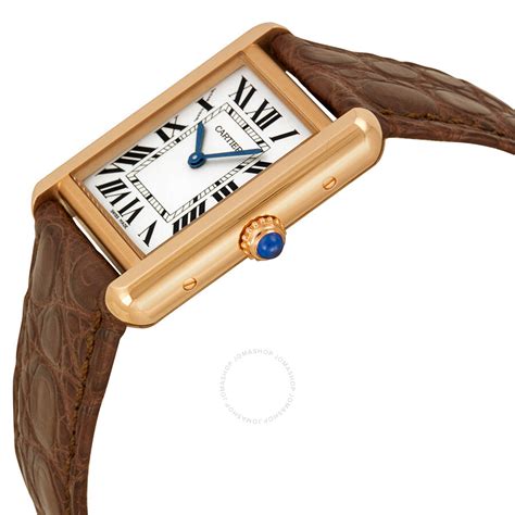 cartier tank ladies watch strap|cartier watch strap instructions.